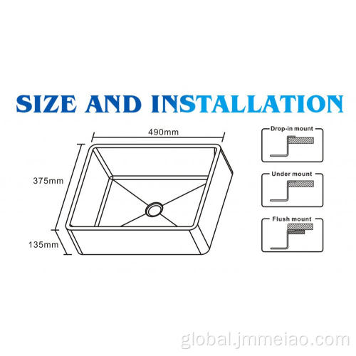 Small Bathroom Sink Wash Basin Above Counter Single Bowl Bathroom Sink Factory